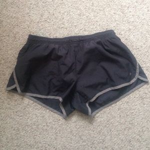 Grey running shorts!