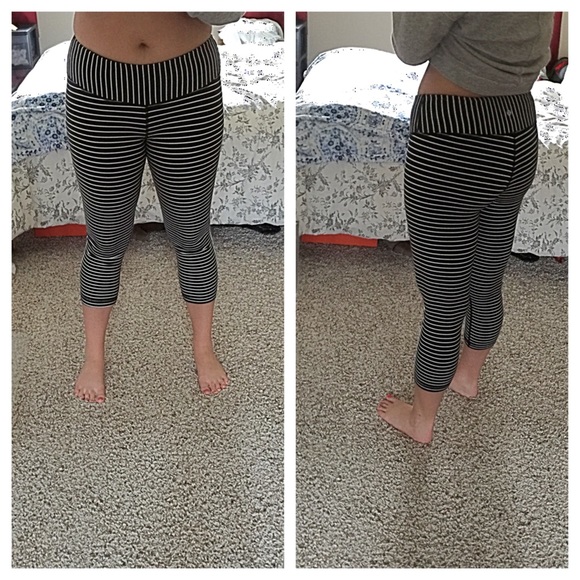 lululemon wunder under parallel stripe