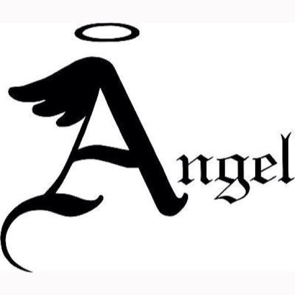 Angel Vinyl Decal (select size & color)