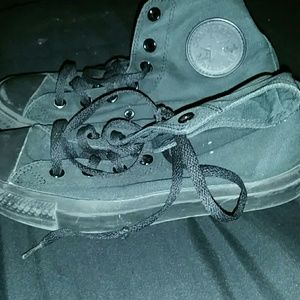 All black Converse
