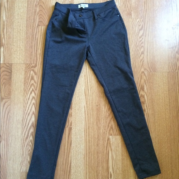 Charlotte Russe gray stretchy pants