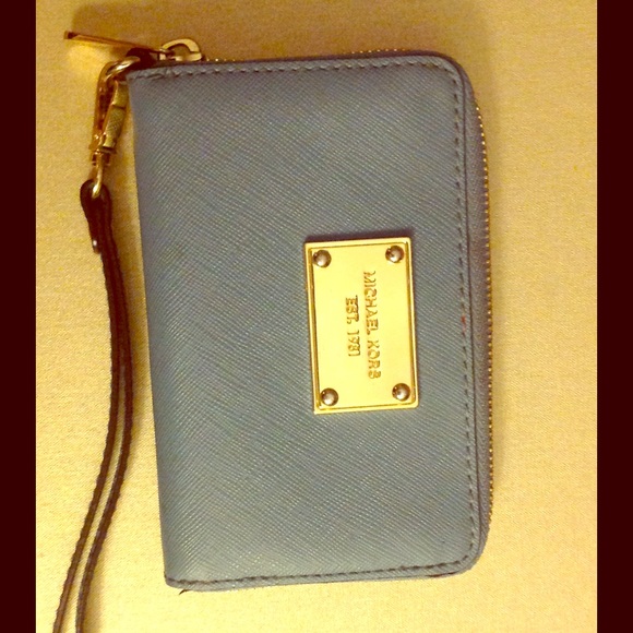 Michael Kors iPhone holder + wallet wristlet