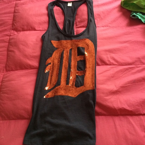 Victoria's Secret Pink Detroit Tiger's tank top