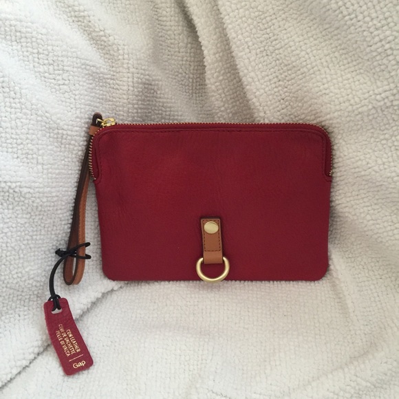 Gap Leather Wristlet