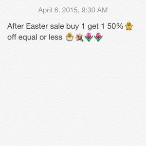 Easter sale 🌷💐