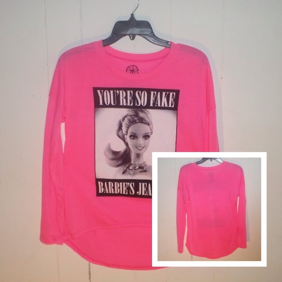 You're So Fake Barbie's Jealous Top