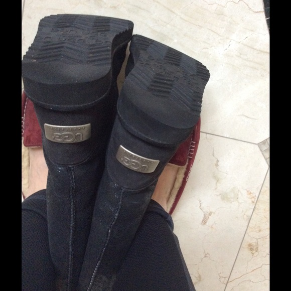 SOLD 📌📌📌Authentic Ugg Paisley Print Tall Boots - Picture 4 of 4