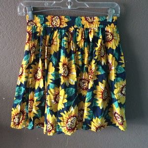 brandy melville sunflower heather luma skirt