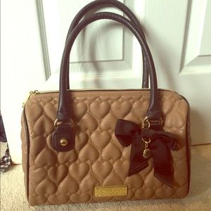 LOW PRICE Betsey Johnson Beige Handbag