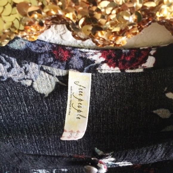 Free People Retro Print Tunic - Picture 4 of 4