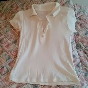 White collar shirt