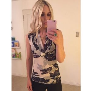 White House black market sleeveless top