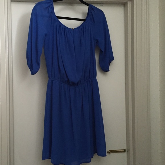 Blue Ayla Dress