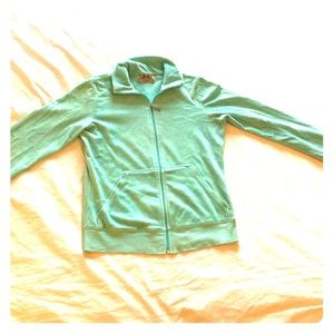Medium mint juicy couture zip up