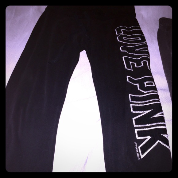 Pink sweats