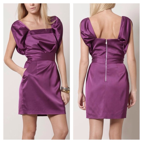 Laila Azhar stretch puff sleeve dress - Picture 1 of 3