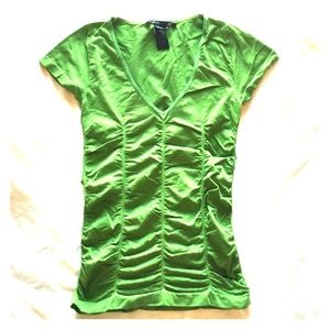 Lime green bcbg shirt