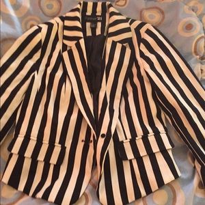 Striped Blazer