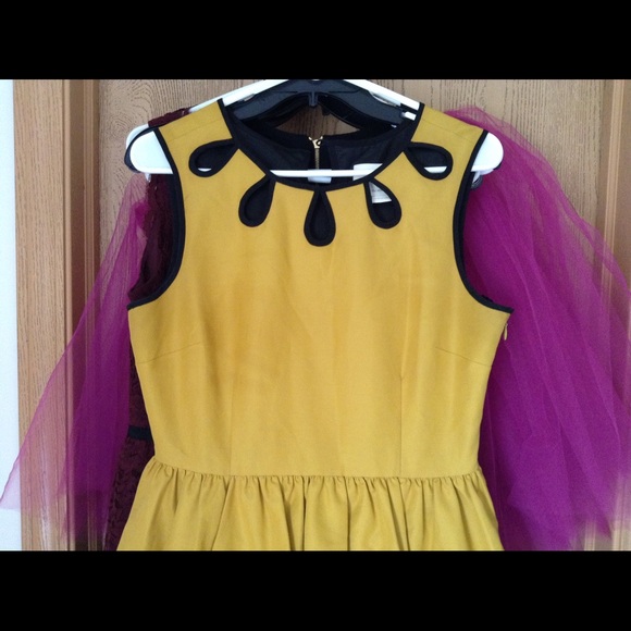 Kate Spade mustard dress - Picture 3 of 3