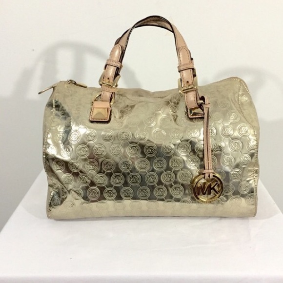 #Repost Michael Kors Gold Grayson