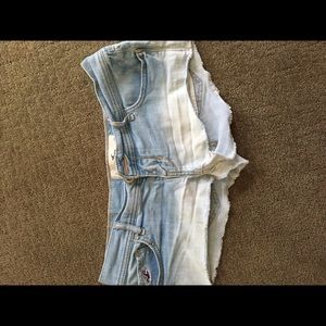 Hollister ombré shorts