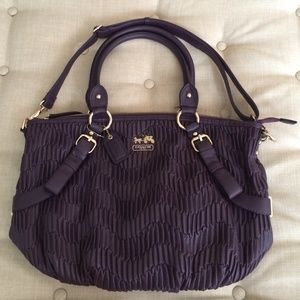 Purple purse