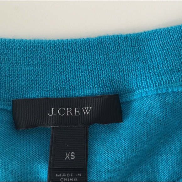 BUNDLED ❤️ j. crew // tippi sweater in teal blue - Picture 3 of 4