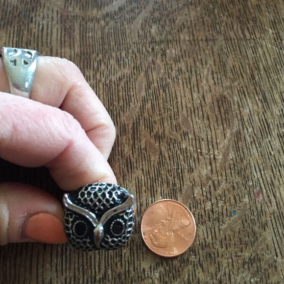 Stretchy Owl Ring