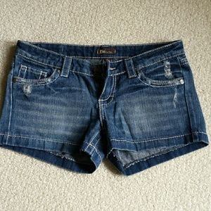 *SOLD* Dark Blue Jean shorts.