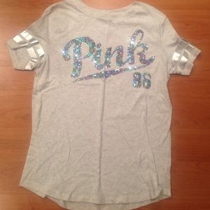Vs pink bling shirt