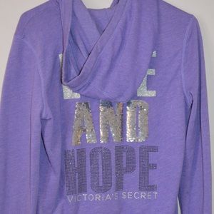 Victoria Secret Bling zip up