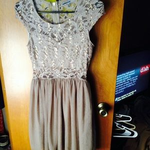 Formal knee length dress