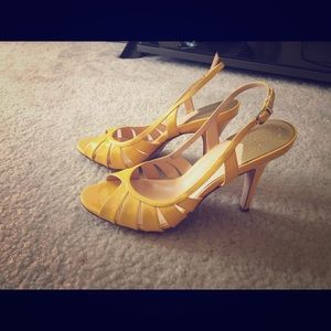 Yellow Cole Haan Heels