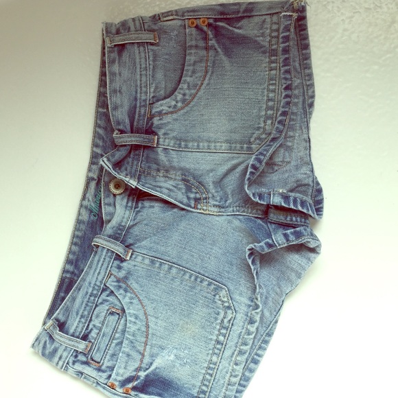 American eagle denim shorts