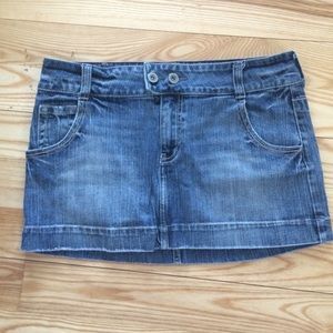 American Eagle Denim Mini Skirt