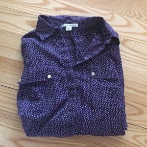 Banana Republic Floral Button Up Shirt