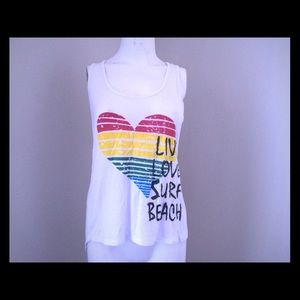 Ocean Drive Tank Top Size Small
