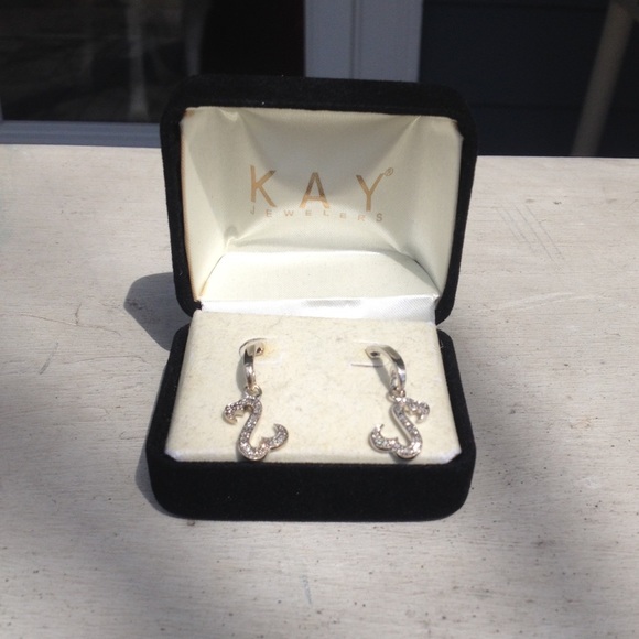 Open Heart Diamond Earrings