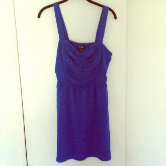 Blue dress!