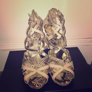 Gently worn Guess heels