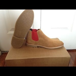 Zara Tan Ankle Boots