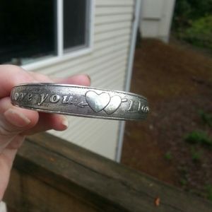 Vintage look tibeten silver cuff bracelet