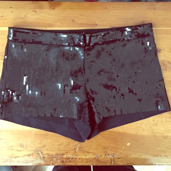 Express sequin shorts