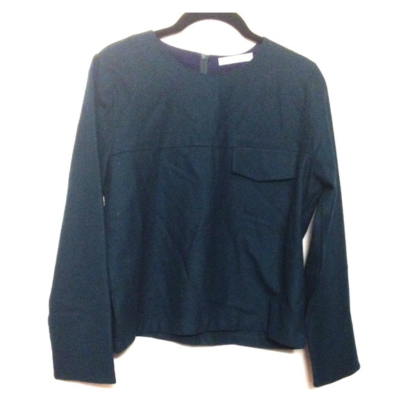Korean Brand SLEEKY Dark Green Sweater Top