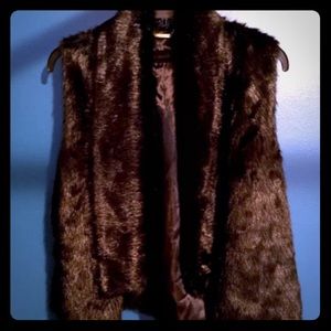Steve Madden Faux Fur Vest
