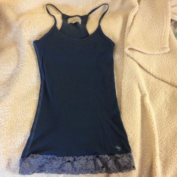Abercrombie Blue Cami Tank Top