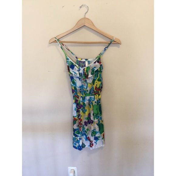 🚫SOLD🚫Colorful Floral Dress! - Picture 2 of 3