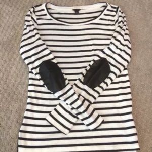 Ann Taylor long sleeve striped shirt
