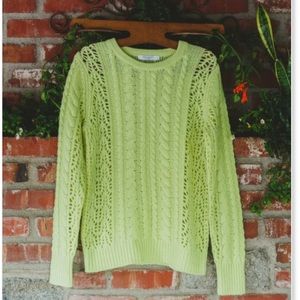 equipment Amber lemongrass cashmere sweater