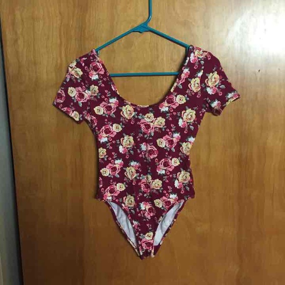 Floral bodysuit
